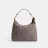Juliet-Schultertasche 38 in charakteristischem Jacquard