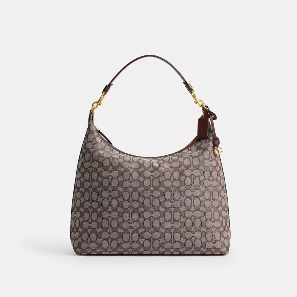 Juliet-Schultertasche 38 in charakteristischem Jacquard