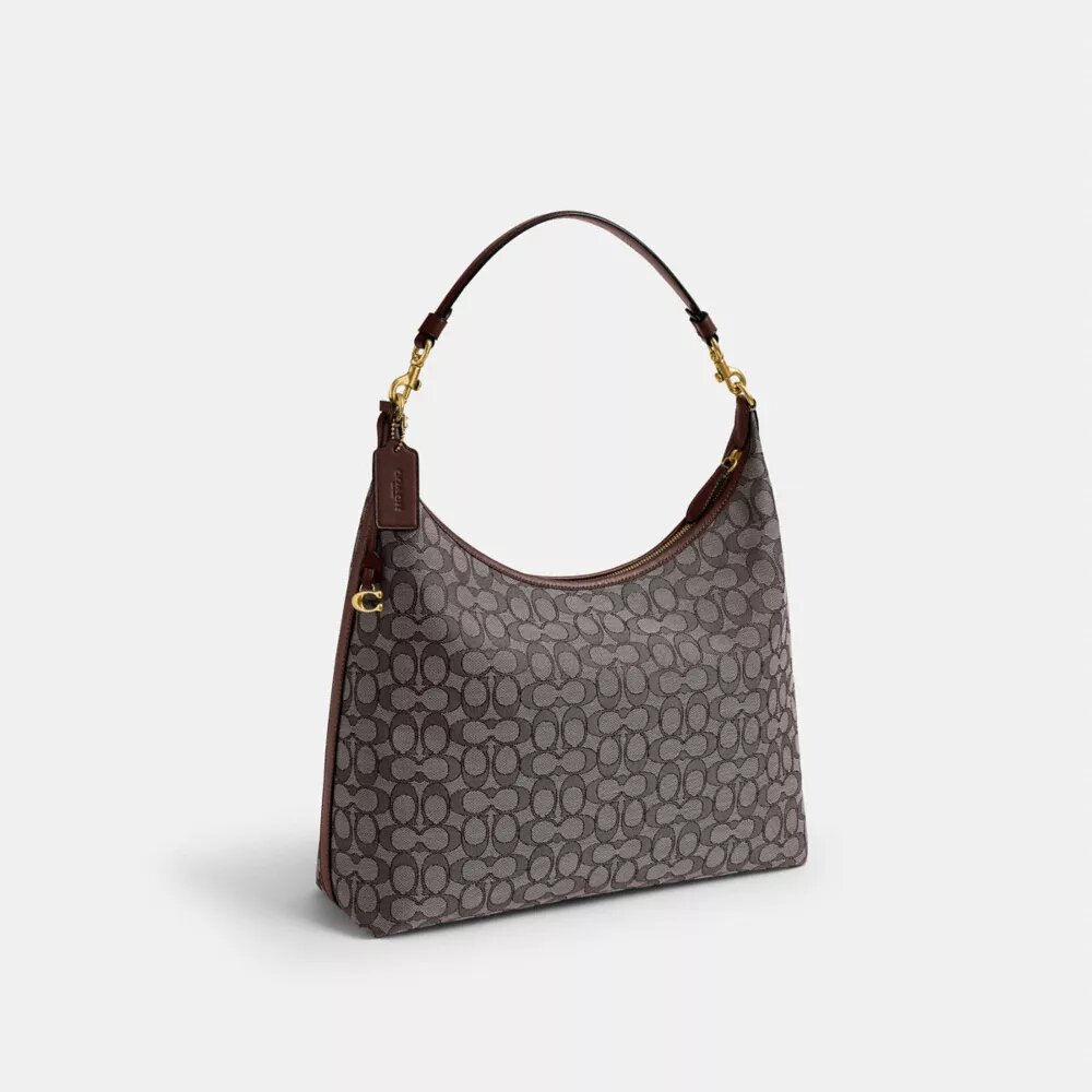 Juliet-Schultertasche 38 in charakteristischem Jacquard