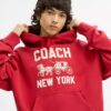 Kapuzenpullover mit Horse and Carriage-Motiv