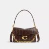 Ketten-Tabby-Schultertasche mit Steppung