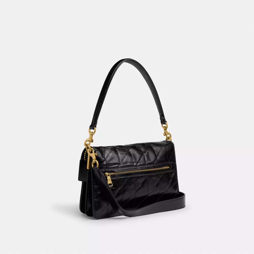 Ketten-Tabby-Schultertasche mit Steppung