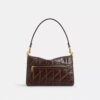 Ketten-Tabby-Schultertasche mit Steppung