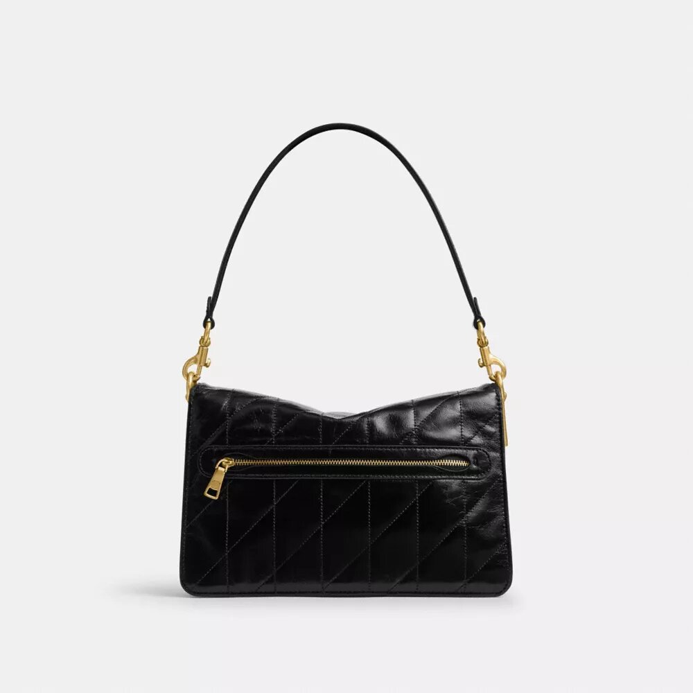 Ketten-Tabby-Schultertasche mit Steppung
