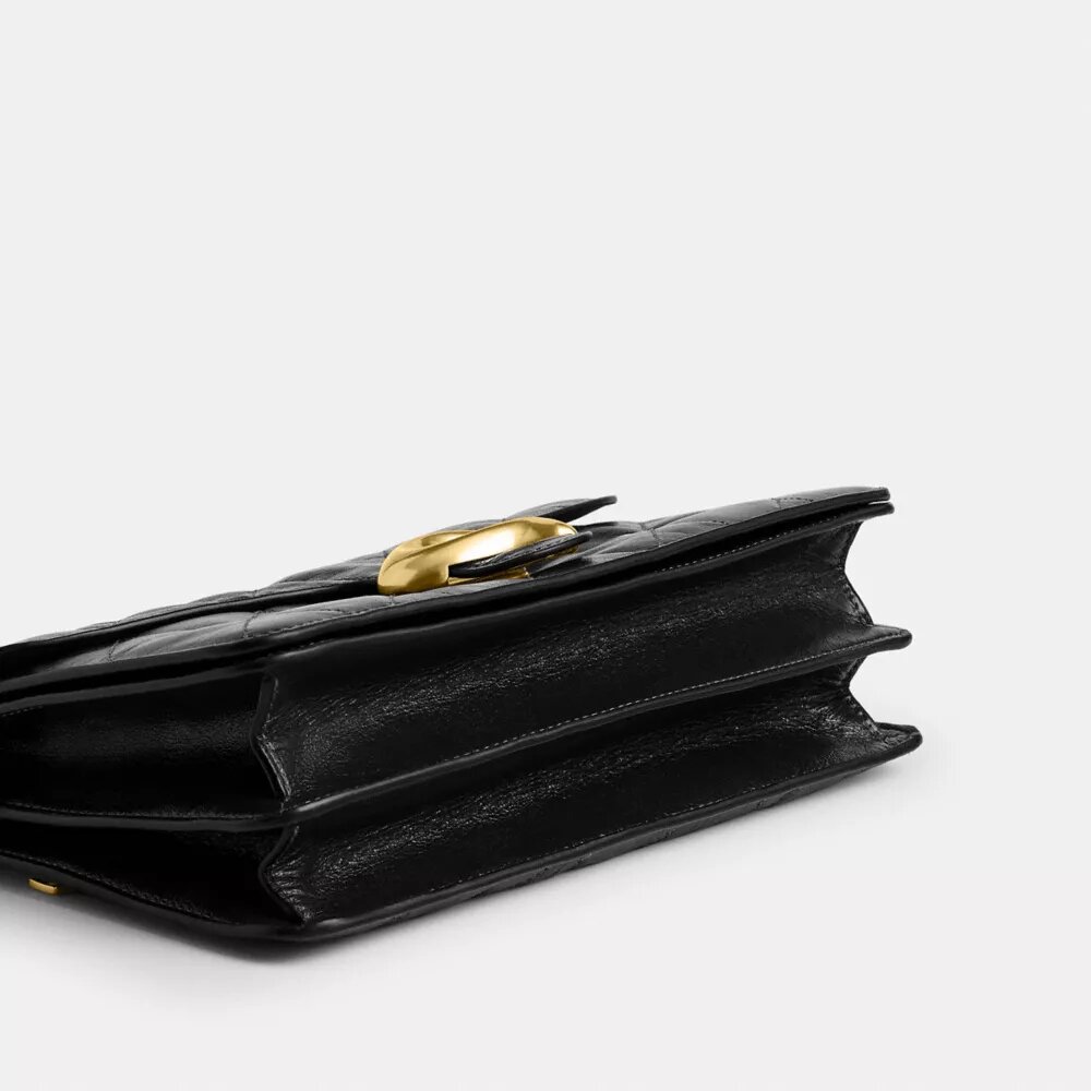 Ketten-Tabby-Schultertasche mit Steppung