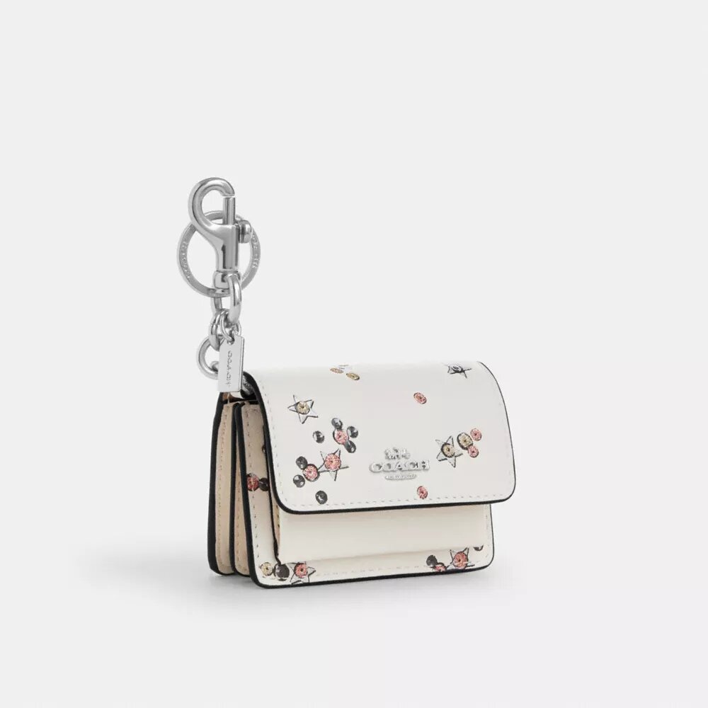 Klare-Taschenanhänger mit Sternenprint