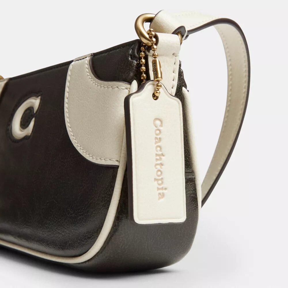 Kleine „Bowling“-Schultertasche