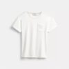 Kurzarm-T-Shirt mit Tasche aus Bio-Baumwolle