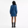 Langärmliges Jeans-Kleid aus Bio-Baumwolle