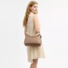 Laurel-Schultertasche aus Signature Canvas