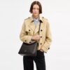 Laurel-Schultertasche aus Signature Canvas