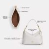 Laurel-Schultertasche aus Signature Canvas