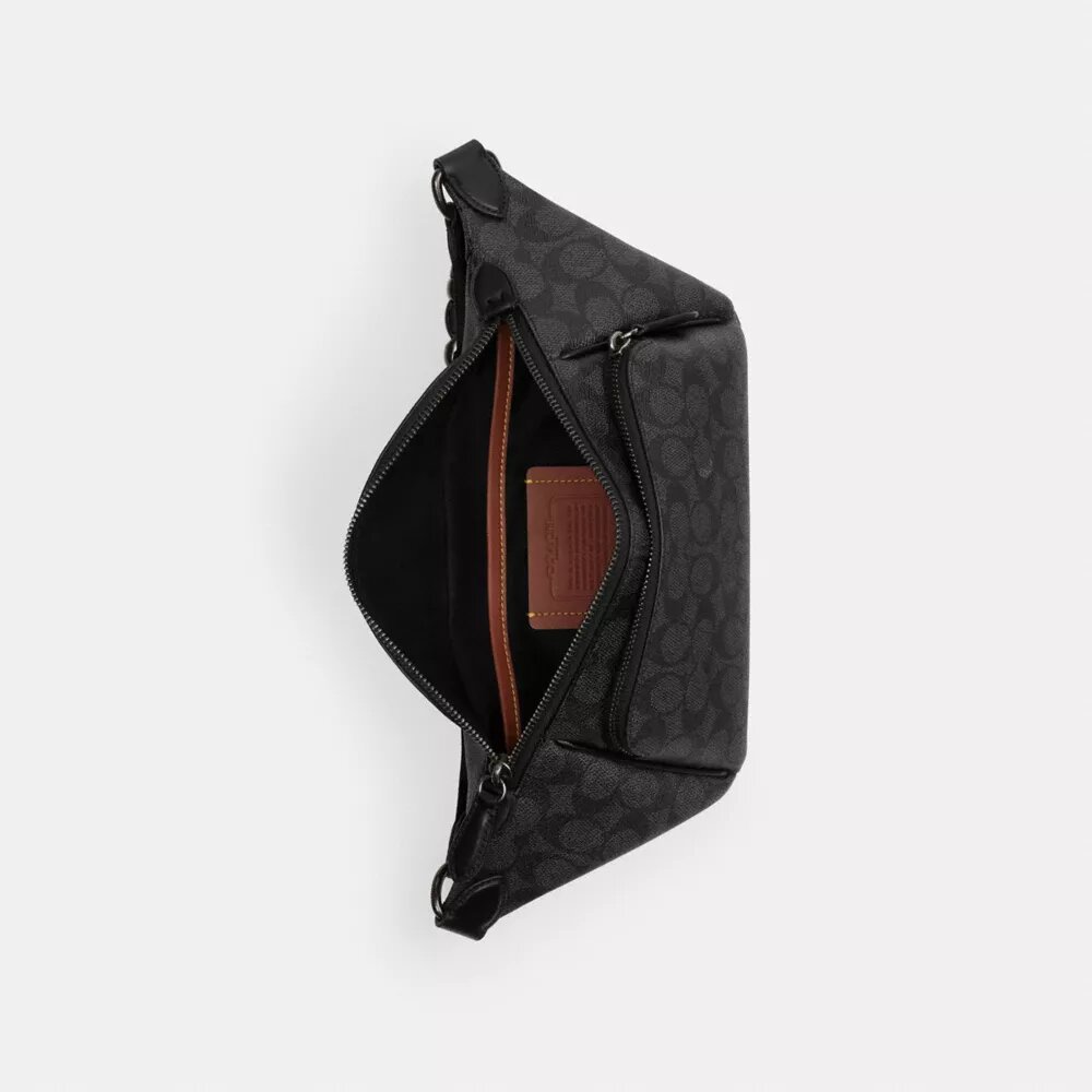 League-Gürteltasche aus Signature Canvas