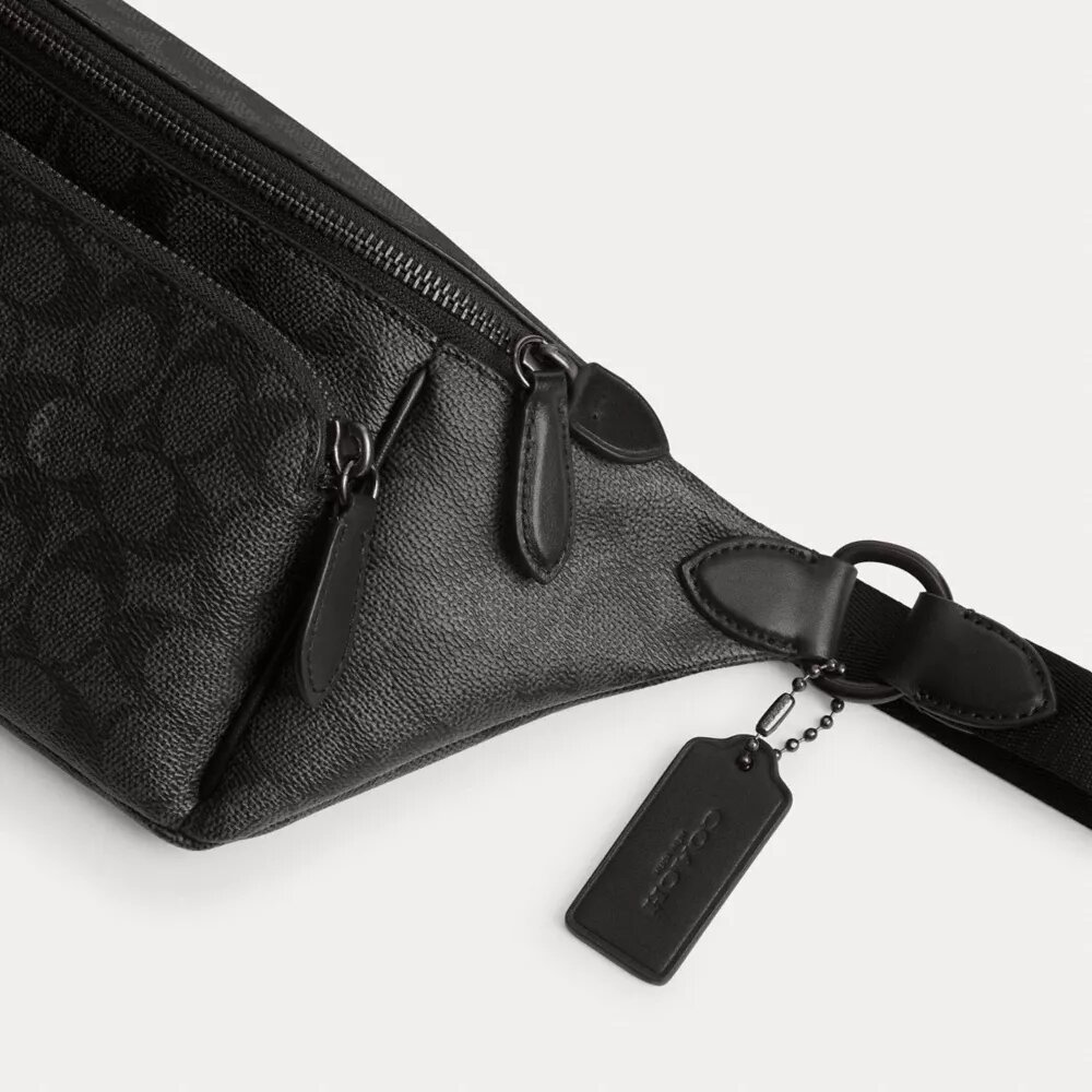 League-Gürteltasche aus Signature Canvas