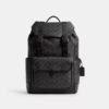 „League“-Rucksack mit Klappe aus Signature Canvas