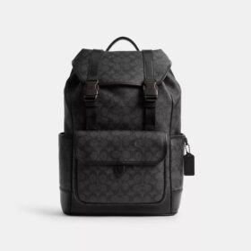 „League“-Rucksack mit Klappe aus Signature Canvas