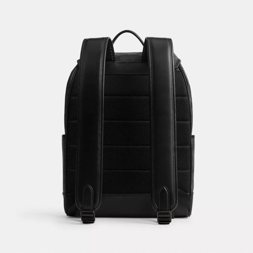 „League“-Rucksack mit Klappe aus Signature Canvas