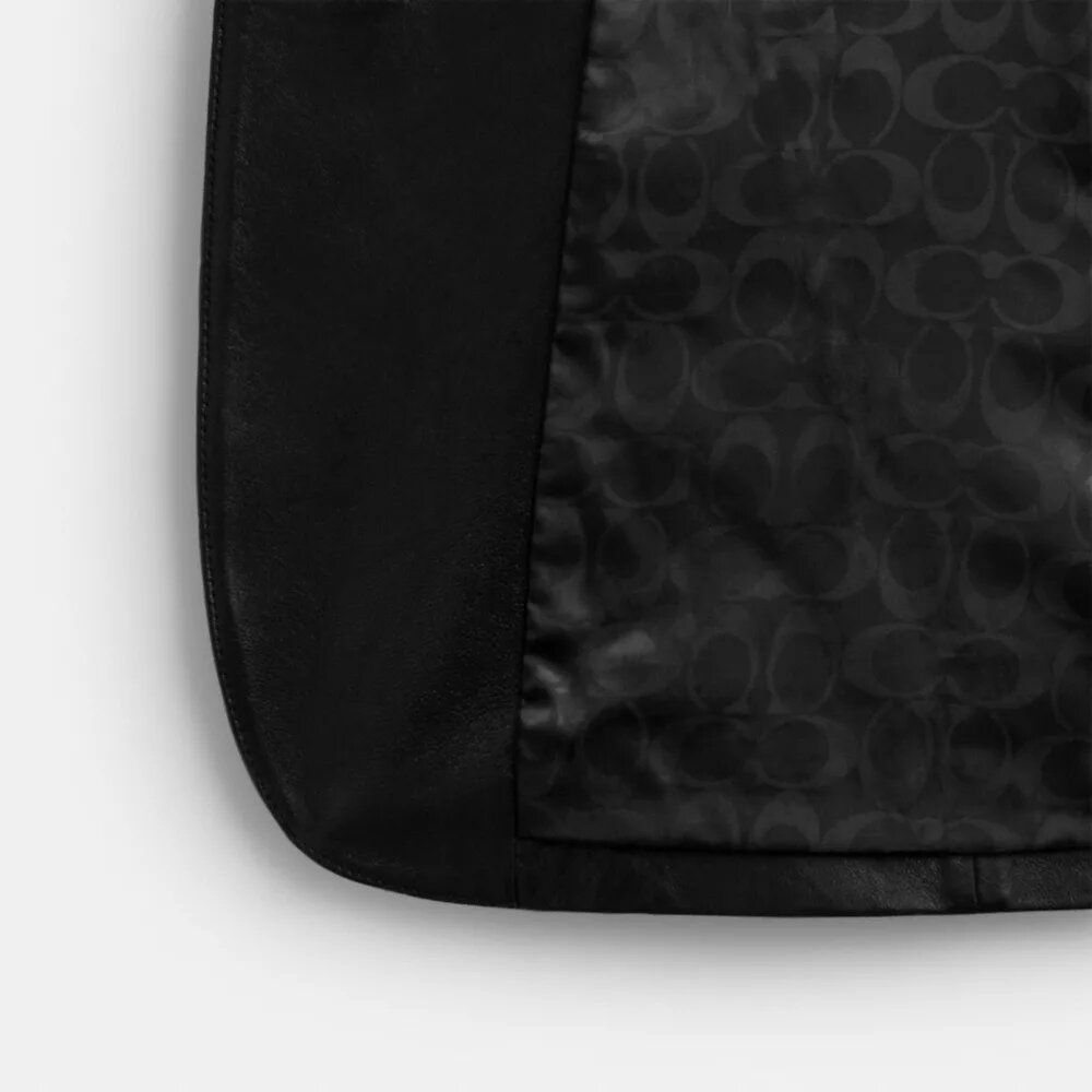 Leder-Blazer