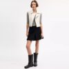 Leder-Motorrad-Weste