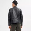 Leder-Racerjacke