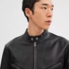 Leder-Racerjacke