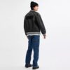 Leder-Varsity-Jacke
