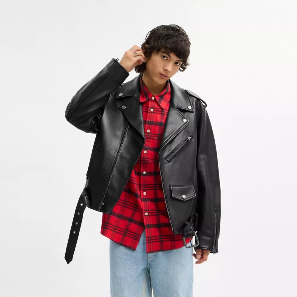 Leichte Motorradjacke