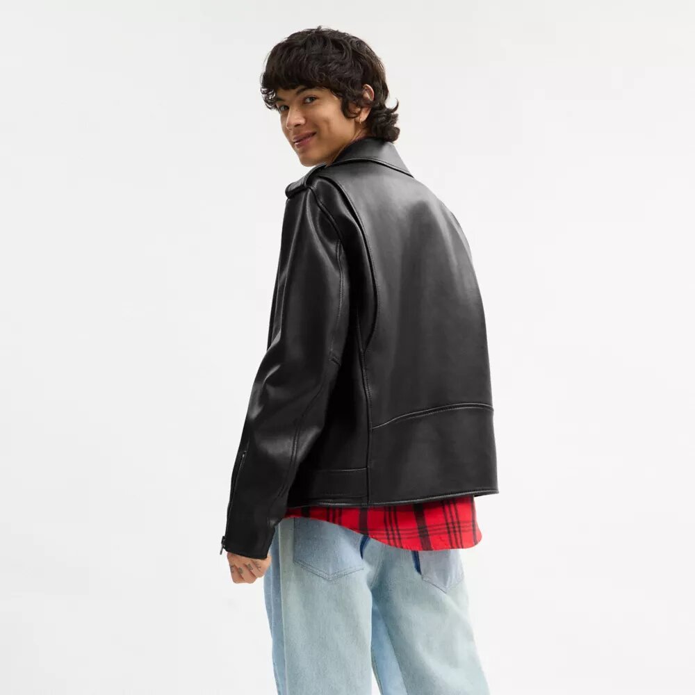 Leichte Motorradjacke