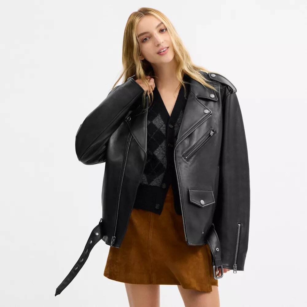 Leichte Motorradjacke