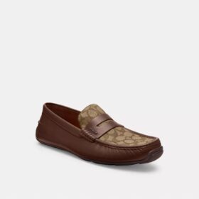 Liam-Mokassins aus charakteristischem Jacquard