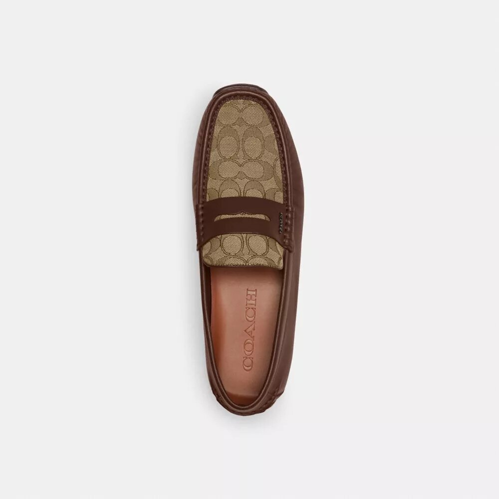 Liam-Mokassins aus charakteristischem Jacquard
