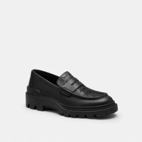 Loafer aus charakteristischem Leder