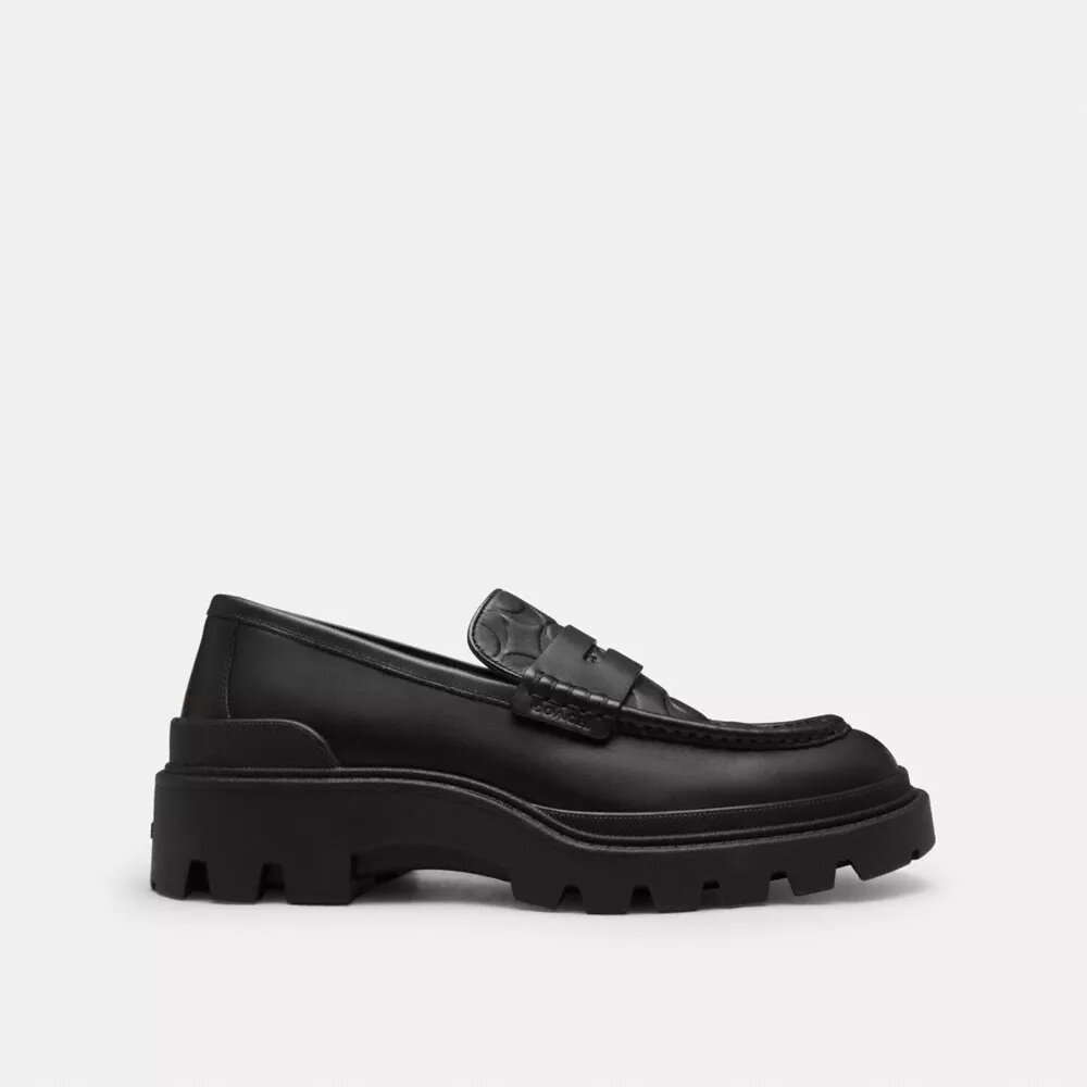 Loafer aus charakteristischem Leder