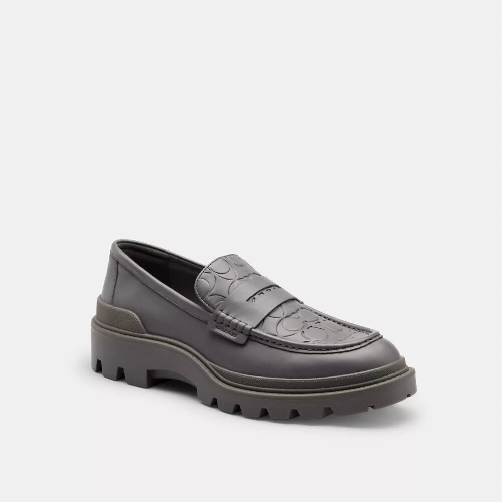 Loafer mit Signature-Muster