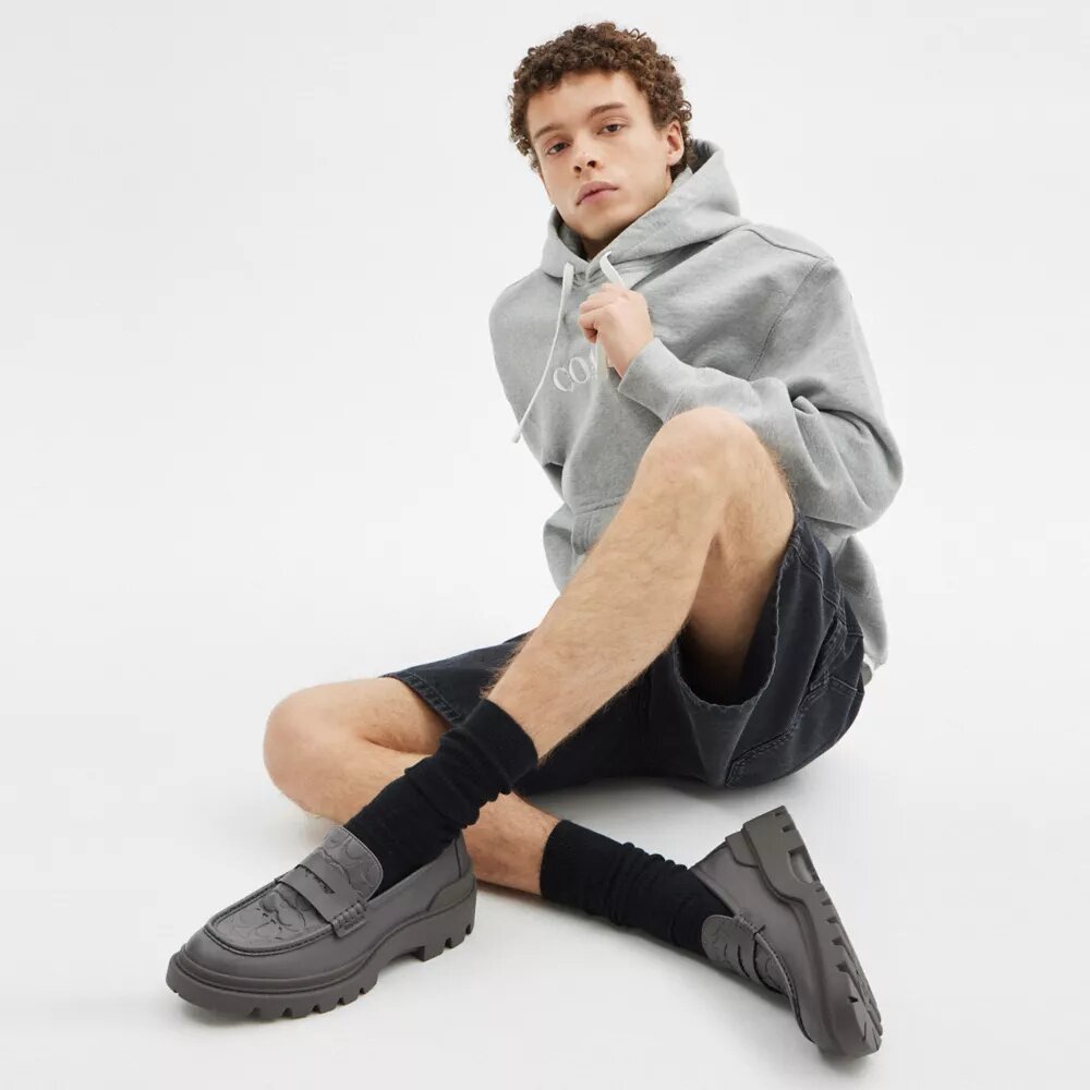Loafer mit Signature-Muster