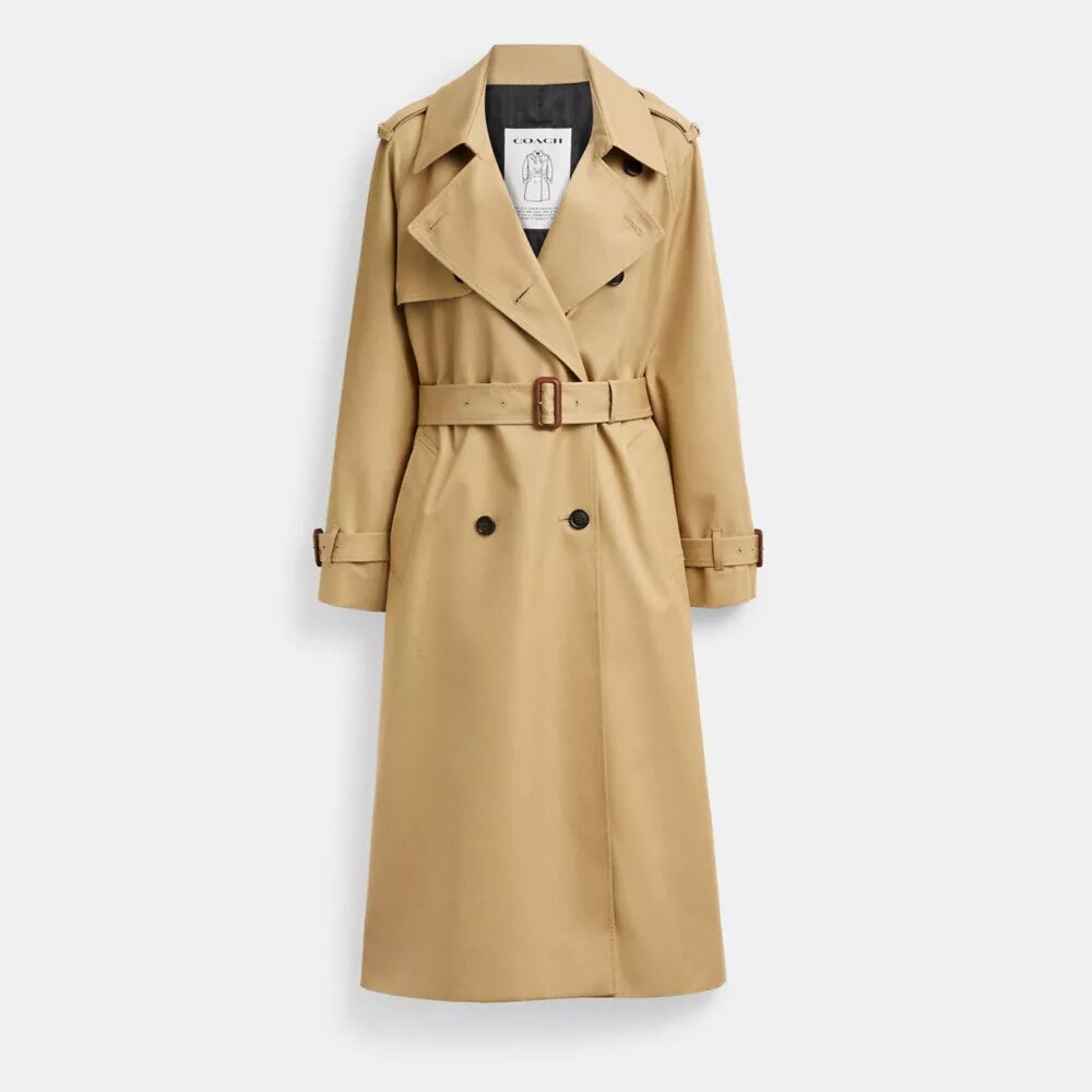 Lässiger Mäntel-Trenchcoat