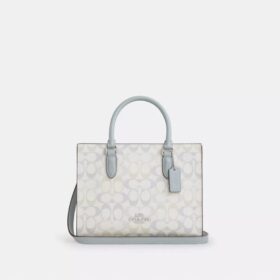 Maggie Small Tote-Bag aus Signature Canvas
