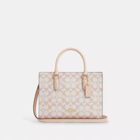 Maggie Small Tote-Bag aus Signature Canvas