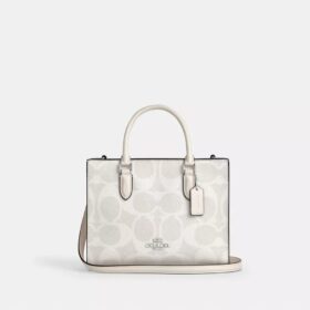Maggie Small Tote-Bag aus Signature Canvas