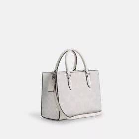 Maggie Small Tote-Bag aus Signature Canvas
