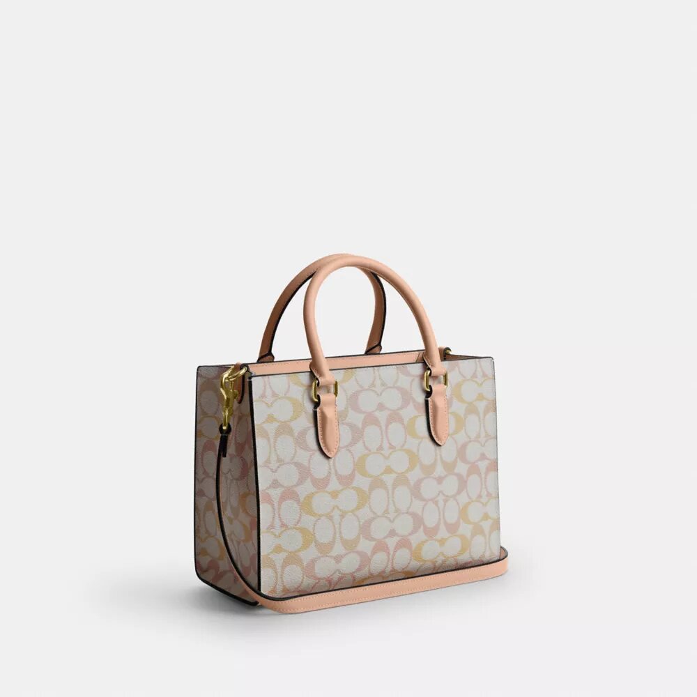 Maggie Small Tote-Bag aus Signature Canvas
