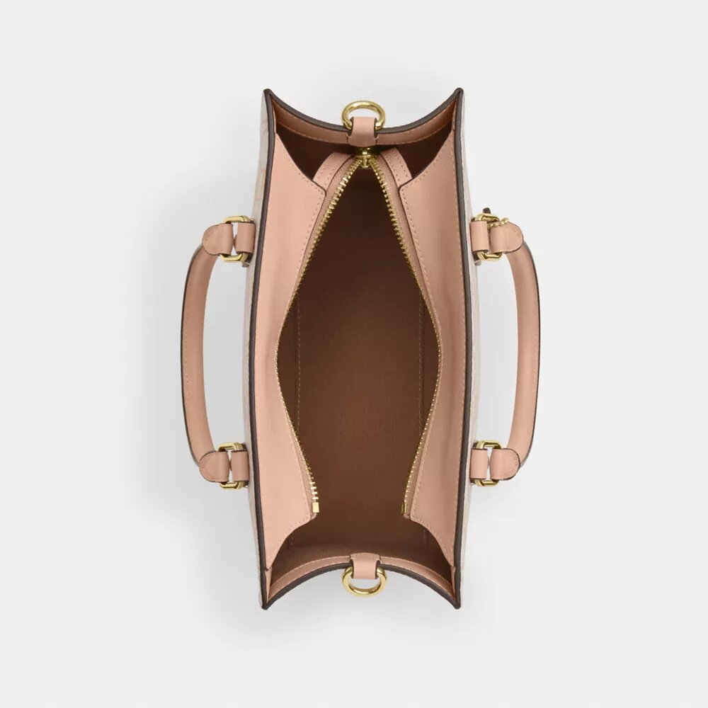 Maggie Small Tote-Bag aus Signature Canvas