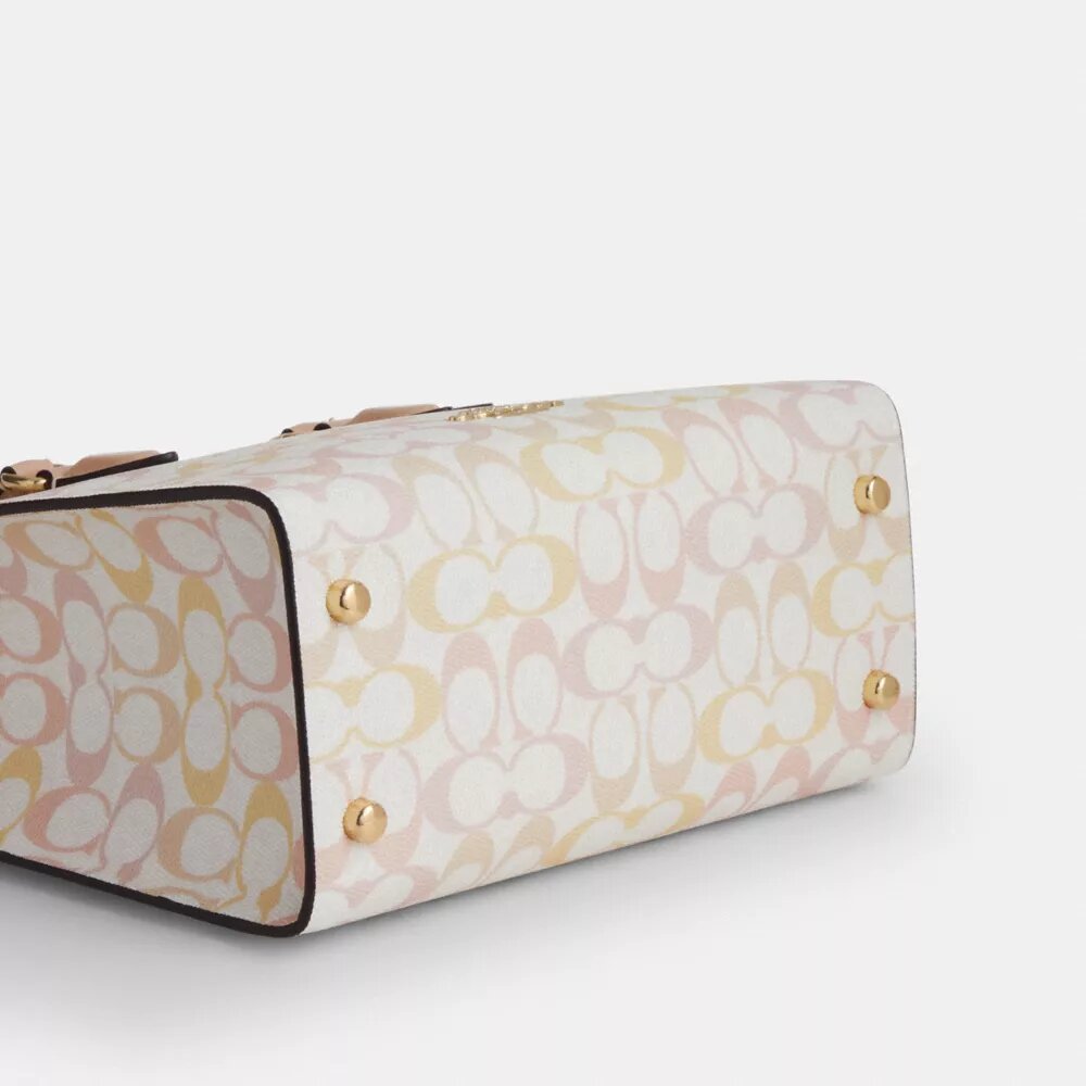 Maggie Small Tote-Bag aus Signature Canvas