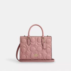 Maggie Small Tote-Bag aus Signature-Leder