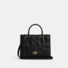 Maggie Small Tote-Bag aus Signature-Leder