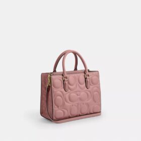Maggie Small Tote-Bag aus Signature-Leder