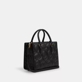 Maggie Small Tote-Bag aus Signature-Leder