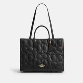 Maggie-Tote-Bag aus charakteristischem Leder