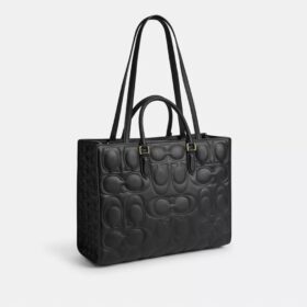 Maggie-Tote-Bag aus charakteristischem Leder