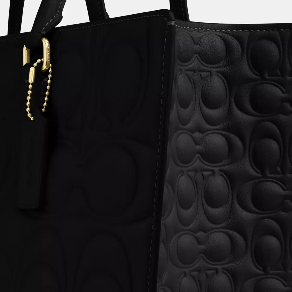 Maggie-Tote-Bag aus charakteristischem Leder